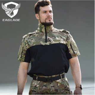 Eaglade เสื้อยืดแขนสั้น สไตล์ยุทธวิธี สําหรับผู้ชาย YDJX-FG-PJCX In CP