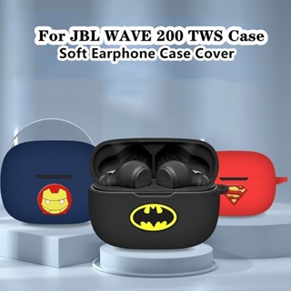 【จัดส่งรวดเร็ว】เคสหูฟัง แบบนิ่ม ลายการ์ตูน สําหรับ JBL WAVE 200 TWS JBL WAVE 200 TWS