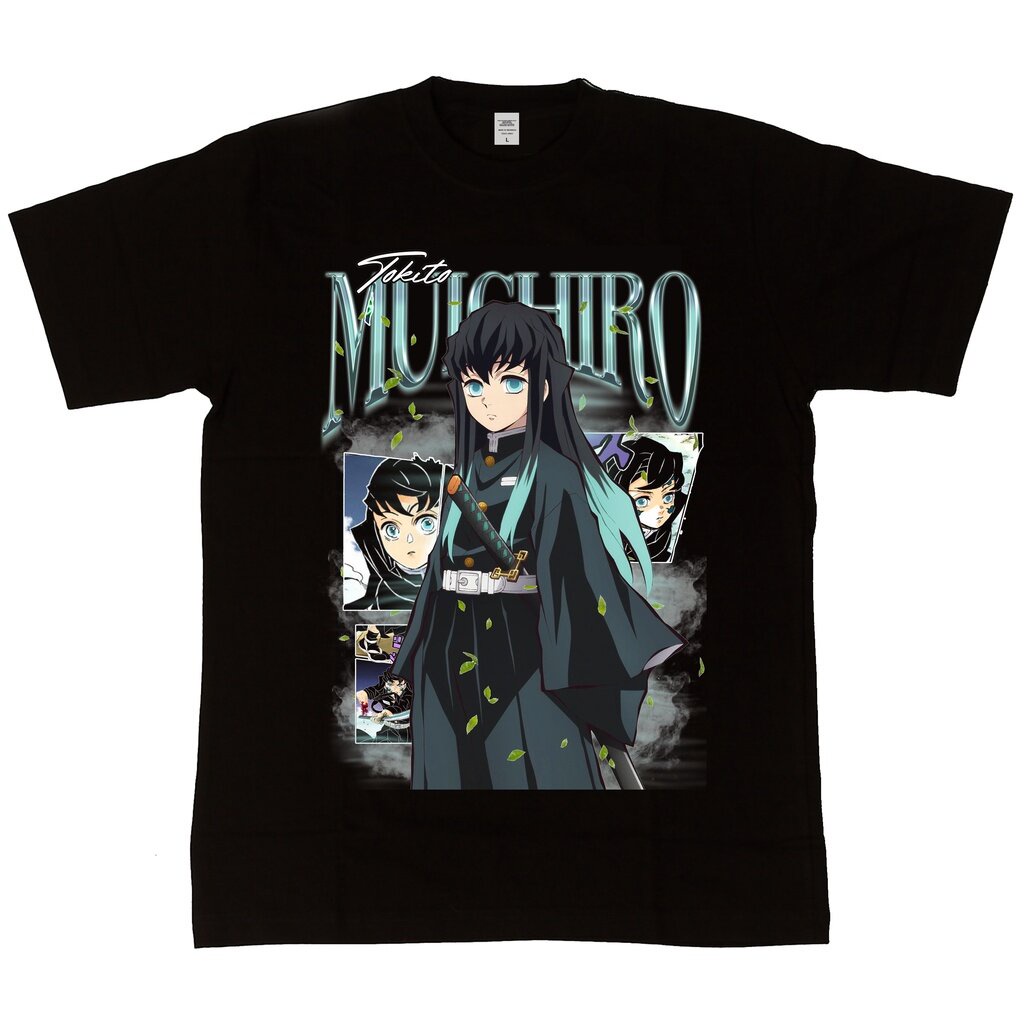 ป่าAnnimood เสื้อยืด พิมพ์ลาย Muichiro Tokito Demon Slayer Homage ...
