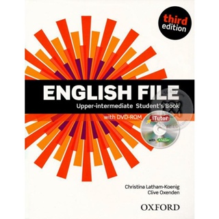 Bundanjai (หนังสือเรียนภาษาอังกฤษ Oxford) English File 3rd ED Upper-Intermediate : Students Book +iTutor (P)