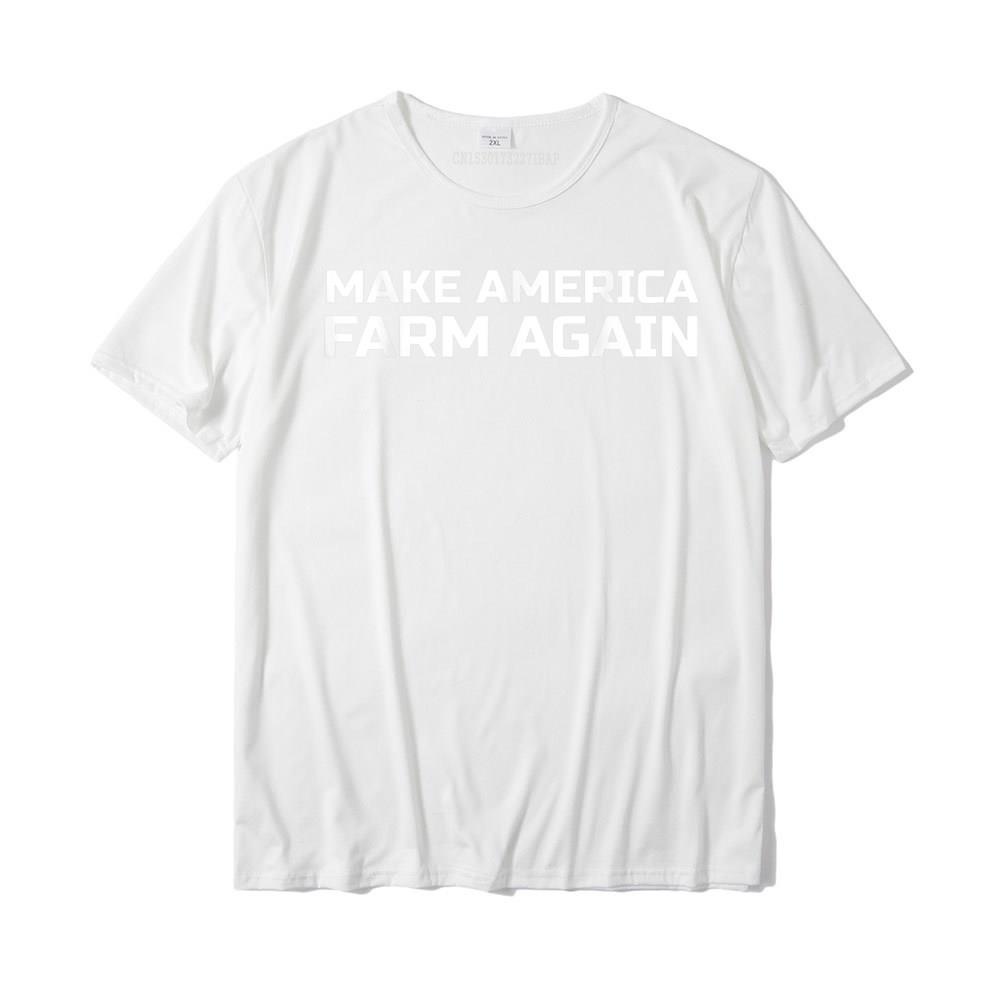 พร้อมส่ง-เสื้อยืดผ้าฝ้าย-พิมพ์ลายธีม-make-america-farm-again-political-farming-น่ารัก-สําหรับผู้ใหญ่