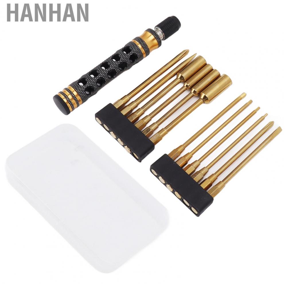 Hanhan Screwdriver Tool Set Push Type Screwdriver Tool Kit For Model Airplane Shopee Thailand