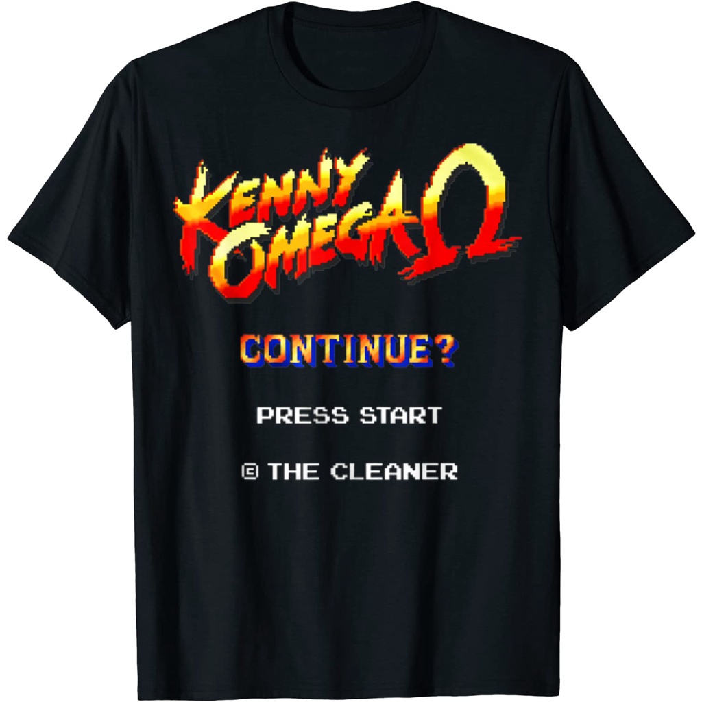 พิมพ์ลาย เสื้อยืด Kenny Omega Game 8 Bit | Shopee Thailand