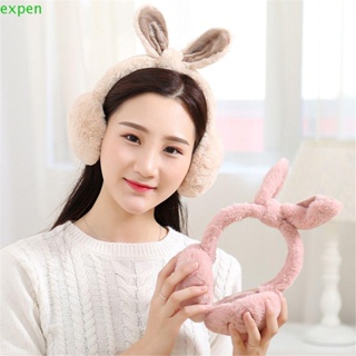 Pink Fashion Cover Ears Warm Rabbit Fur Warmers Gifts Girls Women Earmuffs