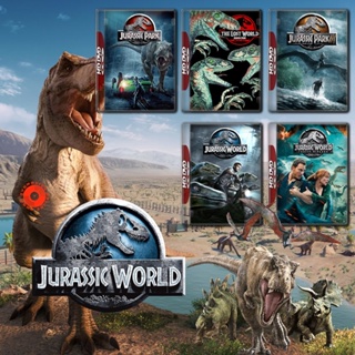 Blu-ray Jurassic Park 1-2-3 and Jurassic World 1-3 Bluray Master เสียงไทย (เสียง ไทย/อังกฤษ | ซับ ไทย/อังกฤษ) Blu-ray