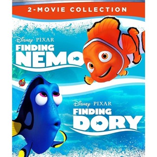 DVD ดีวีดี FINDING NEMO นีโม ปลาเล็กหัวใจโต๊โต and Finding Dory ผจญภัยดอรี่ขี้ลืม DVD Master เสียงไทย (เสียง ไทย/อังกฤษ