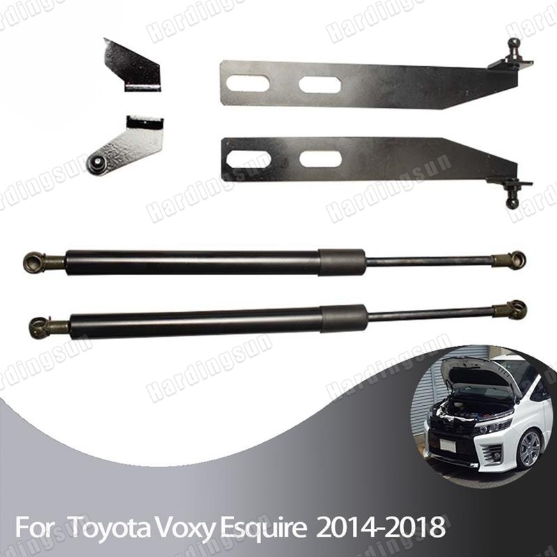 สําหรับ Toyota Voxy Noah R80 2014-2020 ด้านหน้า Hood Bonnet แก๊ส Struts ...