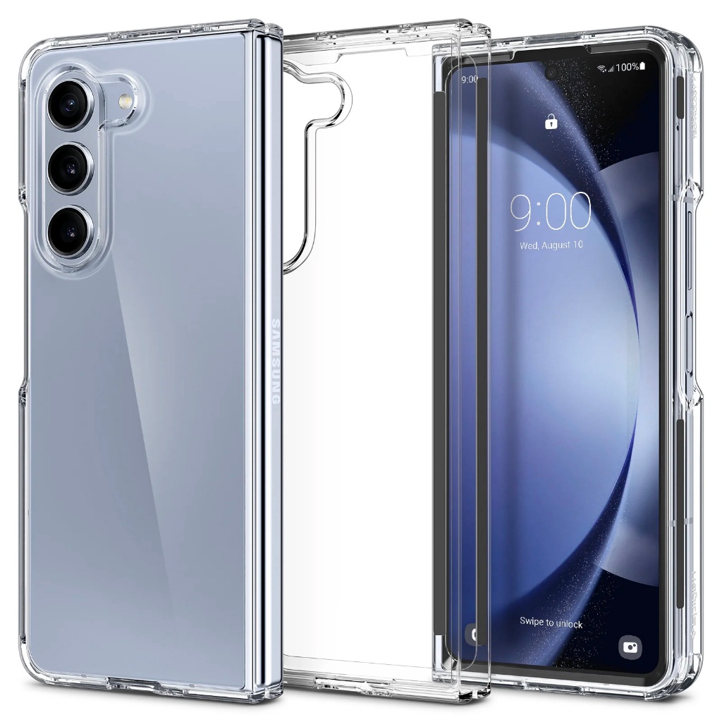 spigen-galaxy-z-fold-5-เคส-อัลตร้าไฮบริด-samsung-เคส-mil-grade-ป้องกันการตกกระแทก-และการออกแบบที่บางเฉียบ-เคสใส