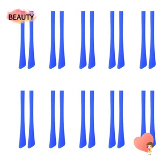 Beauty ชุดตะขอเกี่ยวหู ซิลิโคน กันลื่น สีฟ้า สําหรับแว่นตา 10 คู่