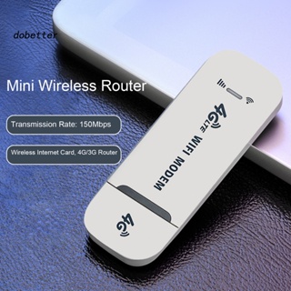 &lt;Dobetter&gt; เราเตอร์การ์ดเครือข่ายไร้สาย 150Mbps H760 ความเร็วสูง กันสัญญาณรบกวน โมเด็ม USB พร้อมซิมสล็อต 4G LTE WiFi