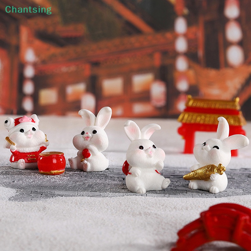 lt-chantsing-gt-ตุ๊กตากระต่ายเรซิ่น-ขนาดเล็ก-สไตล์จีน-สําหรับตกแต่งบ้าน