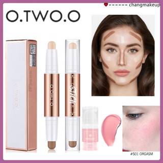 O.two.o Makeup Set Contour Stick Double Head Contour Pen With Liquid Blush Waterproof Matte Finish Highlighters Shadow Contouring Pencil Cosmetics COD