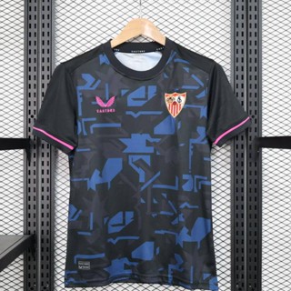 233/24 ใหม่ Sevilla // เสื้อฟุตบอล แขนสั้น สําหรับผู้ชาย เวอร์ชั่นไทย 1: 1