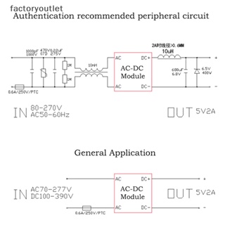 Flth โมดูลแปลงพาวเวอร์ซัพพลาย AC-DC AC 110V 220V 230V เป็น 5V 12V 24V