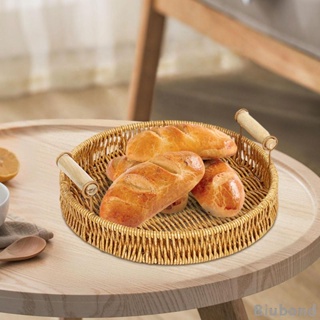 [Biubond] ตะกร้าผลไม้ พร้อมที่จับ สําหรับใส่อาหาร ขนมขบเคี้ยว ในห้องครัว ห้องนอน