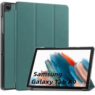 เคสแท็บเล็ตหนัง PU ฝาพับ ปรับได้ พร้อมช่องใส่บัตร สําหรับ Samsung Galaxy Tab A9 Plus 11.0 นิ้ว 2023 Galaxy Tab A 9 Plus 11.0 นิ้ว 2023