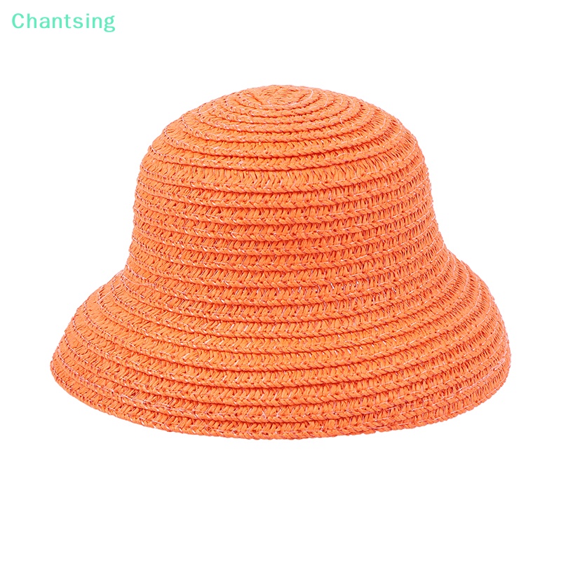 lt-chantsing-gt-หมวกฟางกันแดด-หลากสี-สําหรับตกแต่งบ้านตุ๊กตา