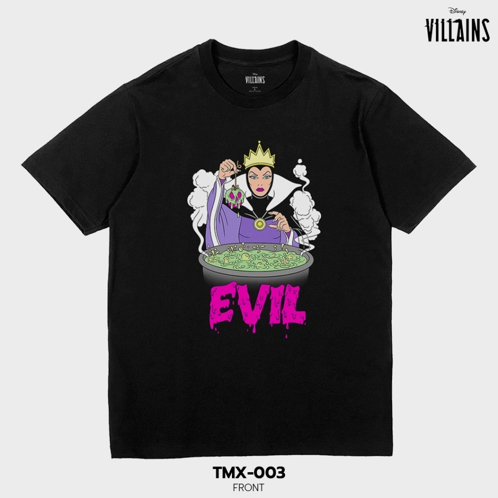 เสื้อยืดการ์ตูน-villains-ลิขสิทธิ์แท้-disney-tmx-003