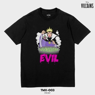 เสื้อยืดการ์ตูน "Villains" ลิขสิทธิ์แท้ DISNEY (TMX-003)