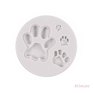 Joy แม่พิมพ์ซิลิโคน รูปอุ้งเท้าแมวน่ารัก สําหรับตกแต่งเค้ก ฟองดองท์ คัพเค้ก