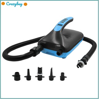 Cr 12v 20psi ปั๊มลมไฟฟ้า แรงดันสูง จอแสดงผล Lcd เครื่องอัดอากาศ สําหรับเรือคายัค สระว่ายน้ํา เบาะลม Ht782