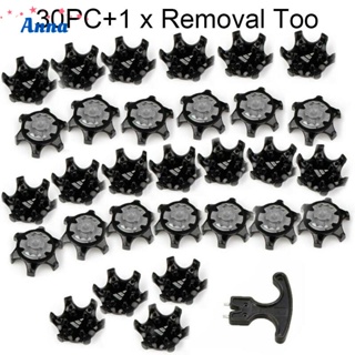 【Anna】Shoe Spikes Parts Replacement Accessories 30pcs Set Clamp Cleat Screw-in