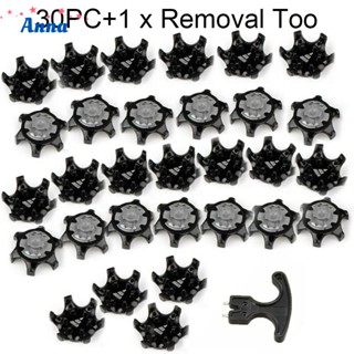 【Anna】Shoe Spikes Parts Replacement Accessories 30pcs Set Clamp Cleat Screw-in