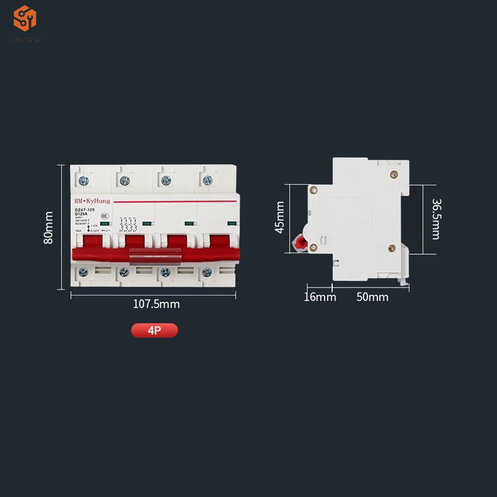 เบรกเกอร์วงจร-4p-dc-mcb-600v-125a-100a-80a-ขนาดเล็ก