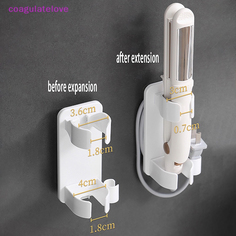 coagulatelove-ที่วางเครื่องม้วนผม-แบบติดผนัง-อุปกรณ์เสริม-สําหรับห้องน้ํา-บ้าน-ขายดี