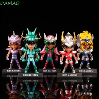 Damao Saint Seiya โมเดลฟิกเกอร์ PVC ของขวัญ ของเล่นสําหรับเด็ก 5 ชิ้น ต่อชุด