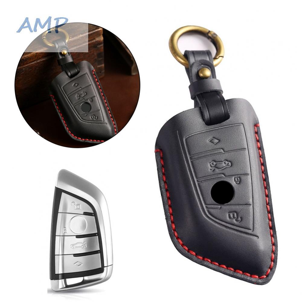 new-8-leather-black-car-remote-correct-connector-direct-installation-key-fob