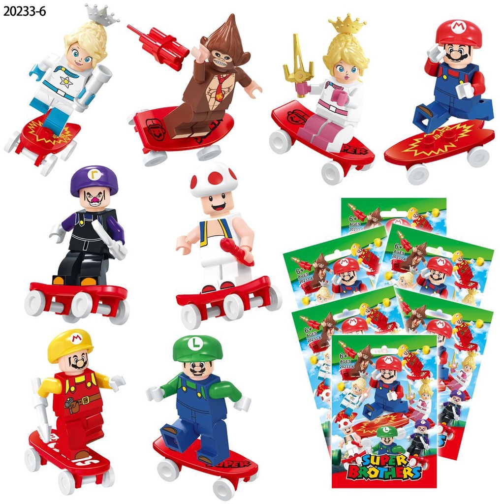 ของเล่นตัวต่อเลโก้-super-mario-super-mario-cool-overlord-moc-เสริมการศึกษา-สําหรับเด็กผู้ชาย