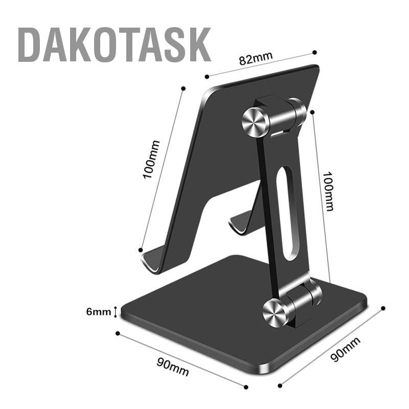 dakotask-ขาตั้งแท็บเล็ต-อลูมิเนียมอัลลอย-พับได้-ปรับได้หลายมุม-สําหรับบ้าน-ออฟฟิศ