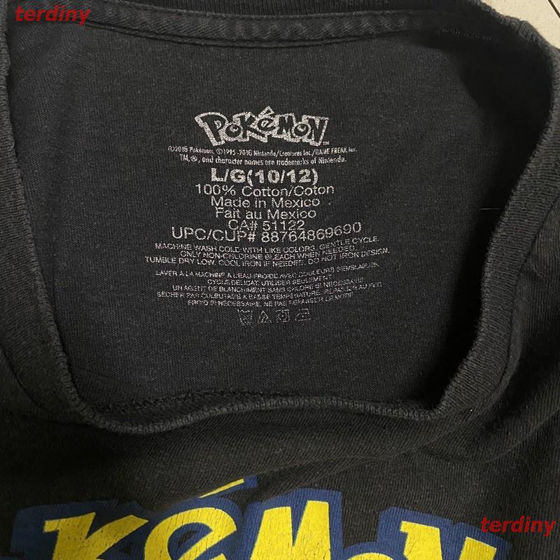 terdiny-โปเกมอนเสื้อยืดผู้ชาย-เสื้อยืด-pokemon-วินเทจ-pokemon-short-sleeve-t-shirts