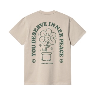 เสื้อยืดผ้าฝ้ายพิมพ์ลายLivefolk - Growth Mocha T-Shirt