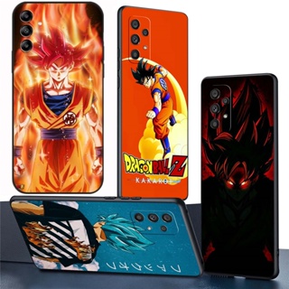 เคสโทรศัพท์ซิลิโคน TPU แบบนิ่ม ลาย BS69 อนิเมะ Goku Super Saiyan God สําหรับ Samsung Galaxy S23+ A23 5G A14 A24 4G F13 F14 M13 5G M14 M54