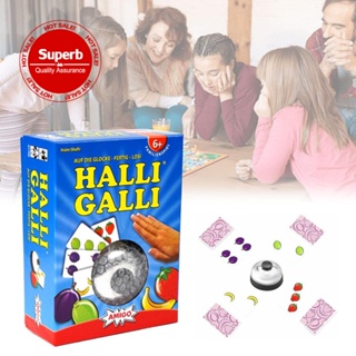 Halli Galli การ์ดเกมกระดาษ I5D3 ของเล่นสําหรับแม่ และลูก