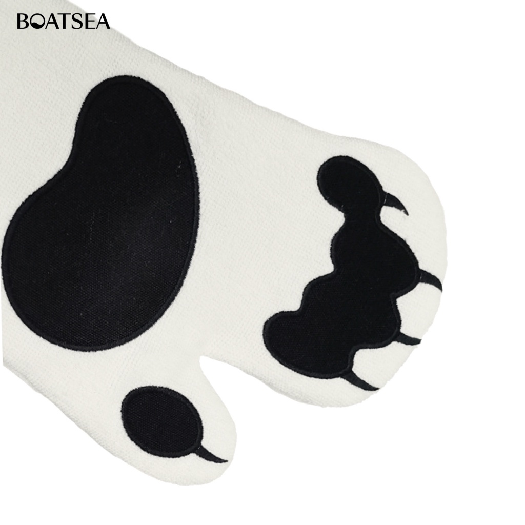 boatsea-ถุงมือผ้าฝ้าย-กันลื่น-น้ําหนักเบา-สําหรับเตาอบไมโครเวฟ-2-ชิ้น