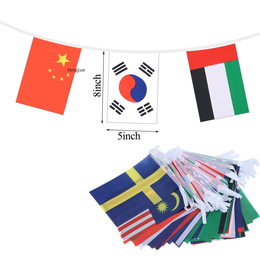 fengjue-ธงชาติบัน-82-ฟุต-พร้อมธงต่างประเทศ-100-ประเทศ-th