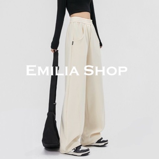 EMILIA SHOP กางเกงขายาว กางเกงเอวสูง ผู้หญิงสไตล์เกาหลี เสื้อผ้าแฟชั่นผู้หญิง y2k 2023 ใหม่ A29L027 0526