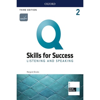 Bundanjai (หนังสือ) Q : Skills for Success 3rd ED 2 : Listening and Speaking : Student Book +iQ Online Practice (P)