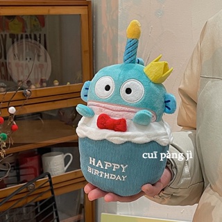 ตุ๊กตาปลาแฮนตันร้องเพลง น่ารัก ตลก ของเล่น ของขวัญ ตกแต่งเค้กวันเกิด สําหรับเด็กผู้หญิง