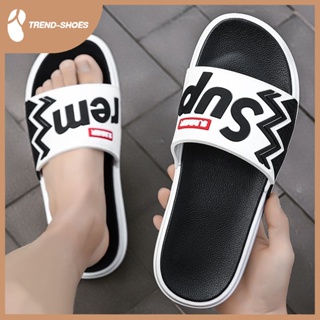 รองเท้าแตะผู้ชายฤดูร้อน รุ่นเกาหลีของผู้ชายและผู้หญิงแฟชั่นสวมใส่ทน รองเท้าแตะLOO287