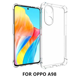 Case Oppo A98 5G เคสใสกันกระแทก เคสนิ่ม TPU CASE  เคสใส  เคสกันกระแทก ส่งจากไทย เคสมือถือ เคสโทรศัพท์ ออฟโบ้