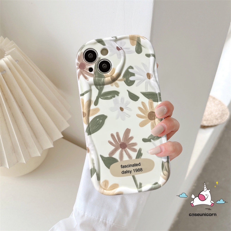 เคสโทรศัพท์มือถือ-ขอบโค้ง-พิมพ์ลายดอกไม้-ใบไม้-3-มิติ-สําหรับ-oppo-a12-a17-a16-a57-a54-a7-a55-a5s-a15-a95-a54s-a3s-a17k-a5-a31-a77-a16k-a74-a1k-a16s-a9-a96-a92-a16e-a53-a77s-a52-a76