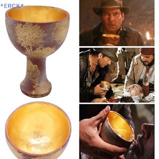 Erck&gt; พร็อพเรซิ่น Indiana Jones Holy Grail Cup สําหรับตกแต่งปาร์ตี้ฮาโลวีน