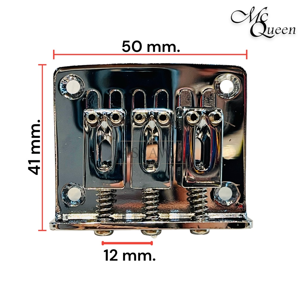 mcqueen-หย่องพิณไฟฟ้า3-สาย-roller-saddle-หย่องพิณ-3-สาย-พิณ-saddle-bridge