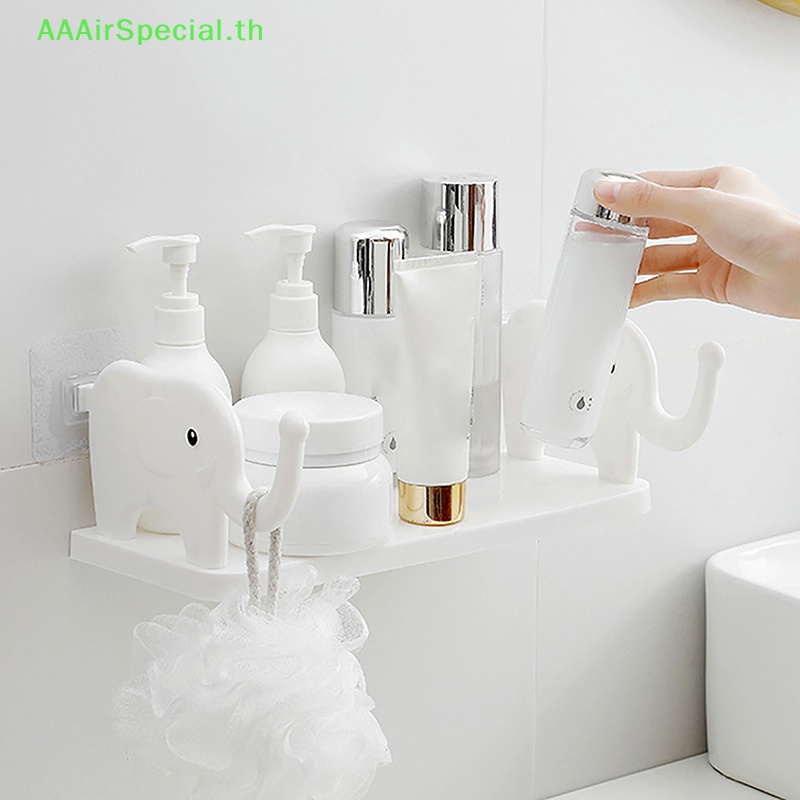 aaairspecial-ชั้นวางของ-แบบแขวนผนัง-ลายช้าง-สร้างสรรค์-สําหรับห้องน้ํา-ห้องครัว-ห้องนั่งเล่น-th