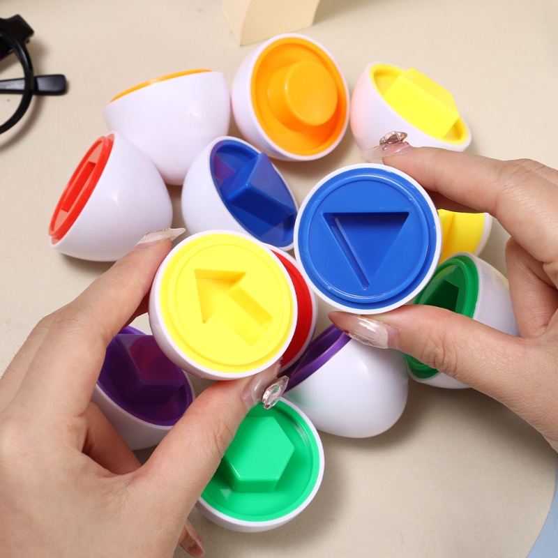ของเล่นไข่อีสเตอร์-3d-จับคู่สี-เพื่อการเรียนรู้เด็ก-6-ชิ้น