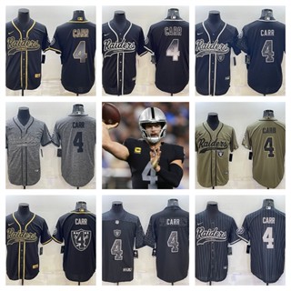 NFL Las Vegas Raiders Derek Carr เสื้อยืดเสื้อสปอร์ต